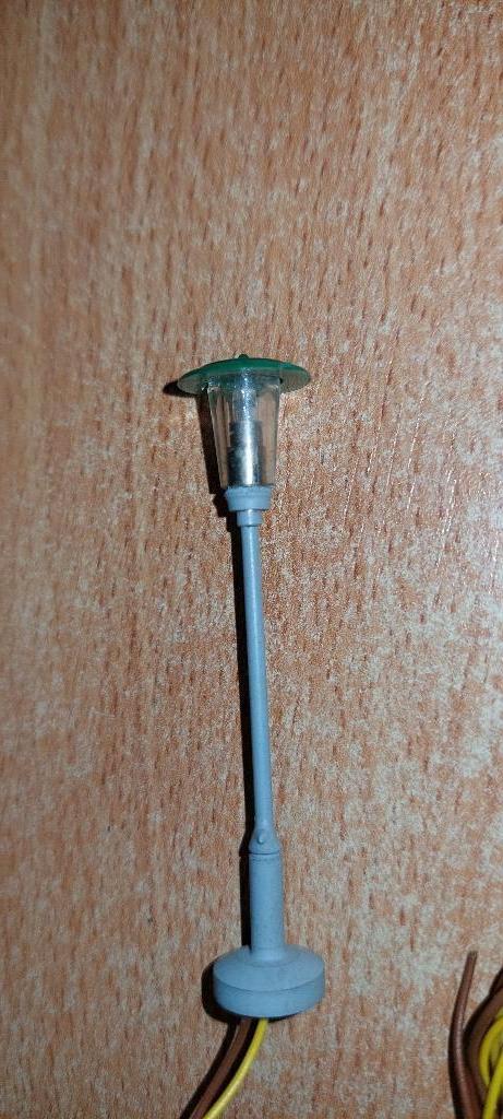 Set van 8 HO-lantaarns, Overige merken, Wisselstroom, Overige typen, Ophalen of Verzenden