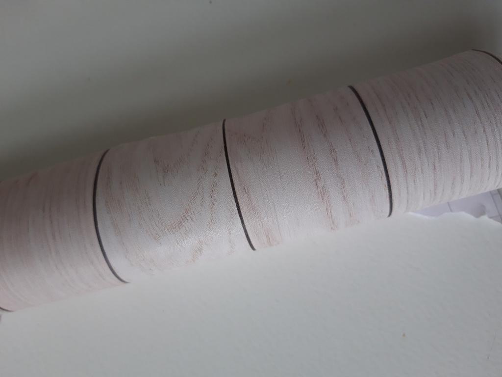 Houtlook plakfolie licht eiken, Ophalen, Minder dan 10 m², Wit, Houtlook licht eiken