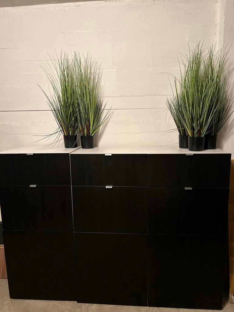 Ikea Besta ladenkast  met 6 lades, Gebruikt, 100 tot 150 cm, 5 laden of meer, Ophalen of Verzenden