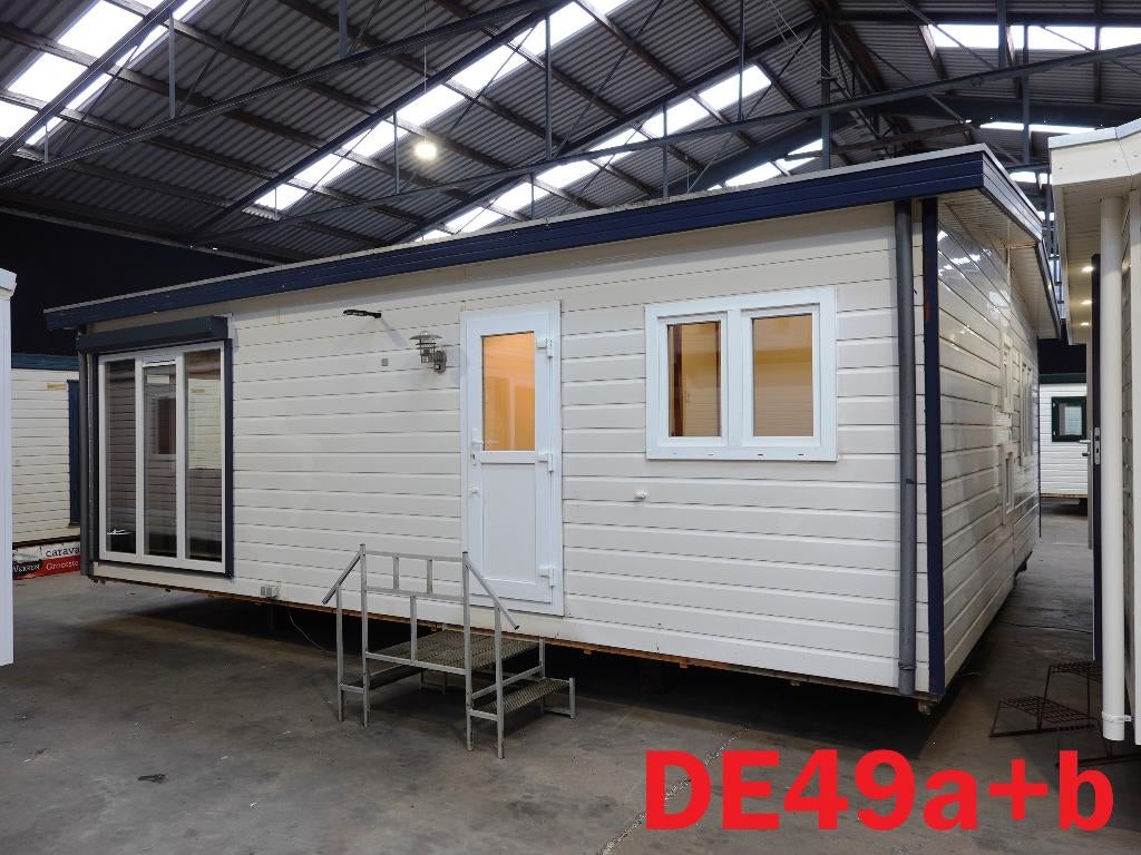 Keurig dubbelchalet met 3 slaapkamers, dubbel glas en CV, Tot en met 6