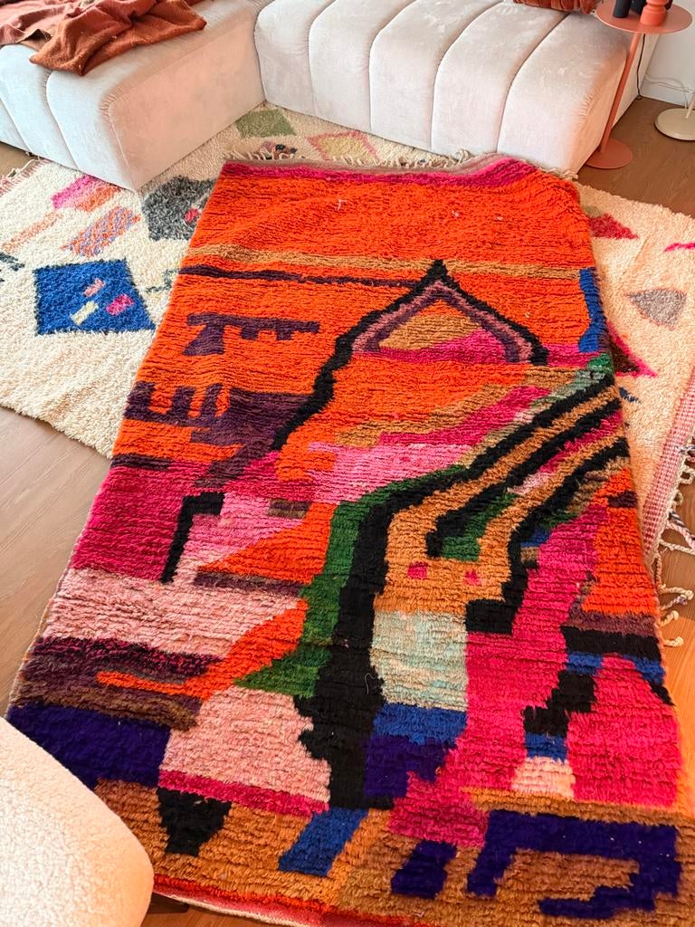 Berber kleed - Zo goed als nieuw, Ophalen, 150 tot 200 cm, 200 cm of meer, Zo goed als nieuw