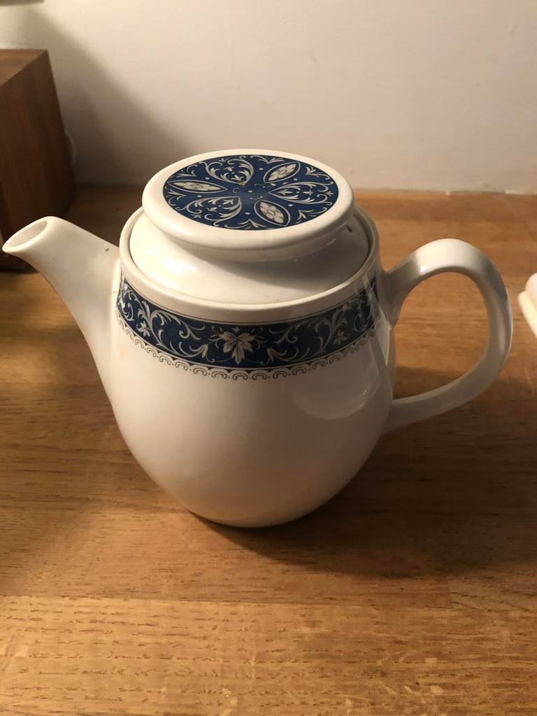 VINTAGE KAN KOFFIEPOT THEEPOT ROYAL DOULTON STEELITE, Ophalen of Verzenden
