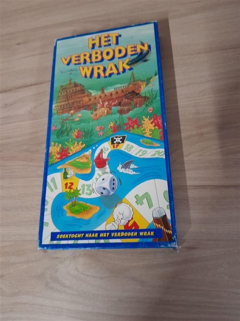 het verboden wrak - s3144, Hobby en Vrije tijd, Gezelschapsspellen | Bordspellen, Verzenden, Zo goed als nieuw