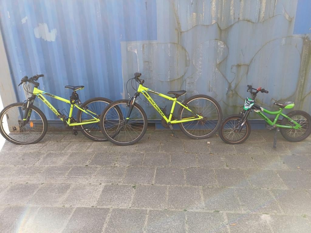 3 opknappertjes, Fietsen en Brommers, 55 cm of meer, Ophalen, Minder dan 10 versnellingen