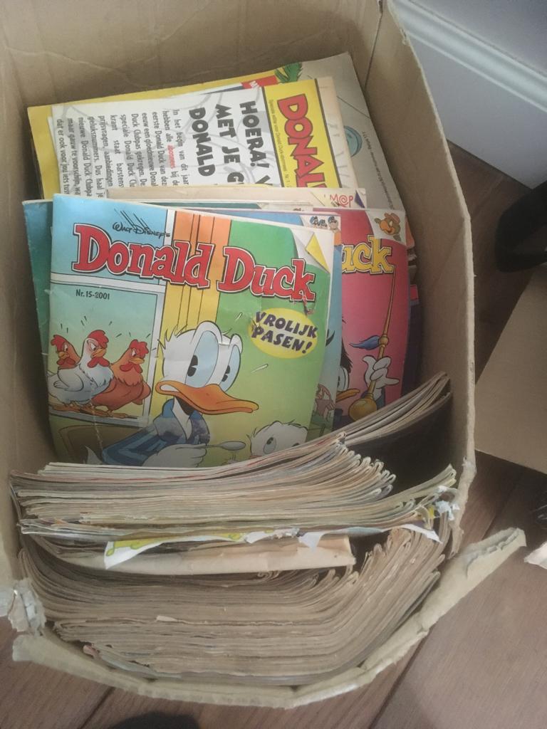 Oude Donald Duck weekbladen, Boeken, Donald Duck, Meerdere stripboeken, Ophalen, Gelezen