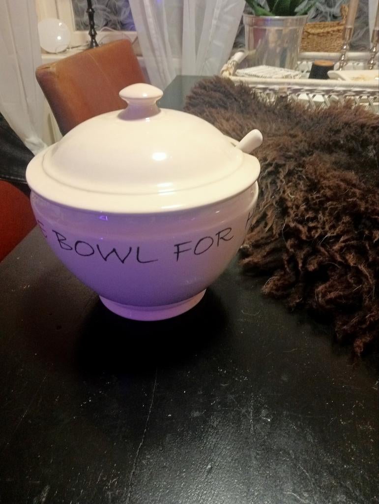 Riviera Maison soep terrine, Ophalen of Verzenden, Zo goed als nieuw