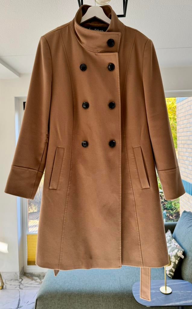 Prachtige jas van Frans Molenaar, Ophalen of Verzenden, Zo goed als nieuw, Maat 46/48 (XL) of groter, Bruin