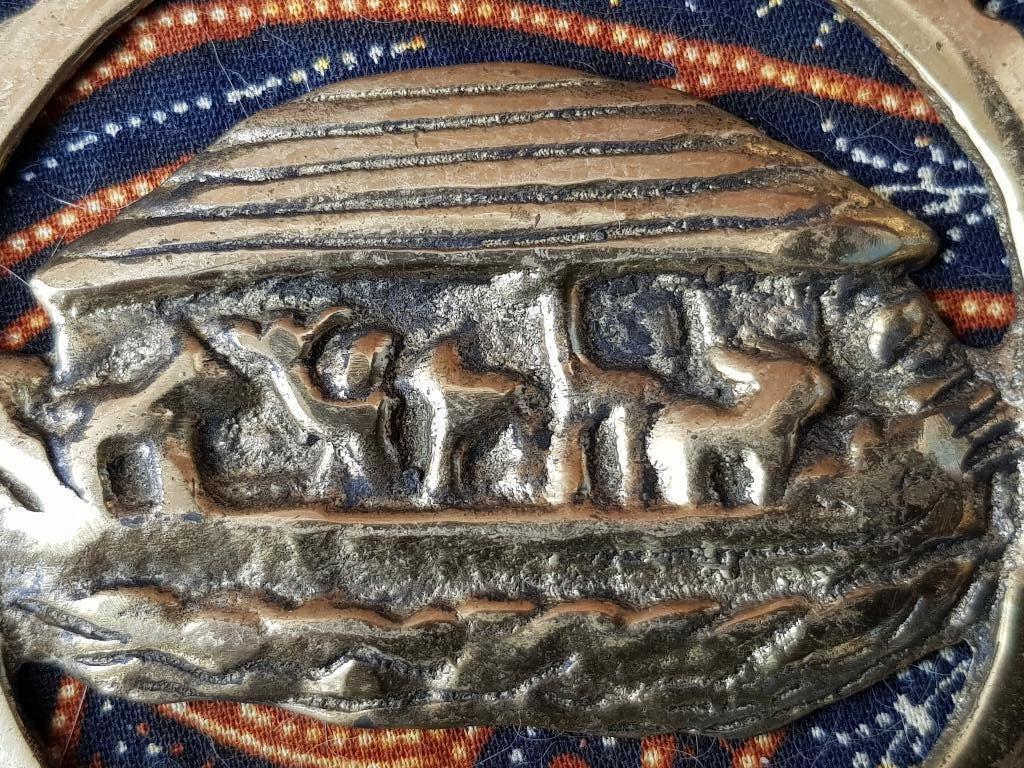 Ark van Noach zeldzaam antiek kleppermannetje uit Engeland., Antiek en Kunst, Ophalen of Verzenden, Koper