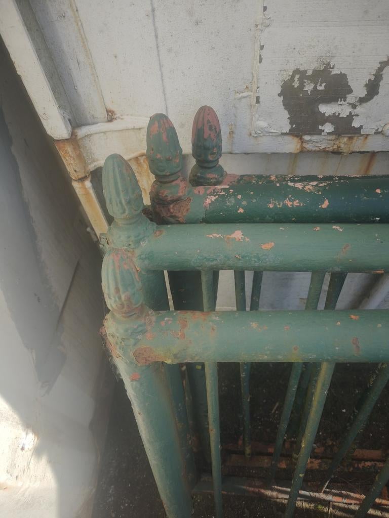 Sierhekwerk - loop of sloop - Oude poort, Tuin en Terras, Tuinhekken en Hekwerk, Ophalen, Gebruikt, IJzer, Sierhekwerk