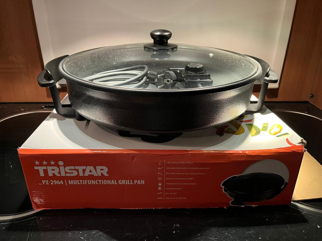 Elektrische hapjespan 40 cm, Ophalen of Verzenden, Zo goed als nieuw