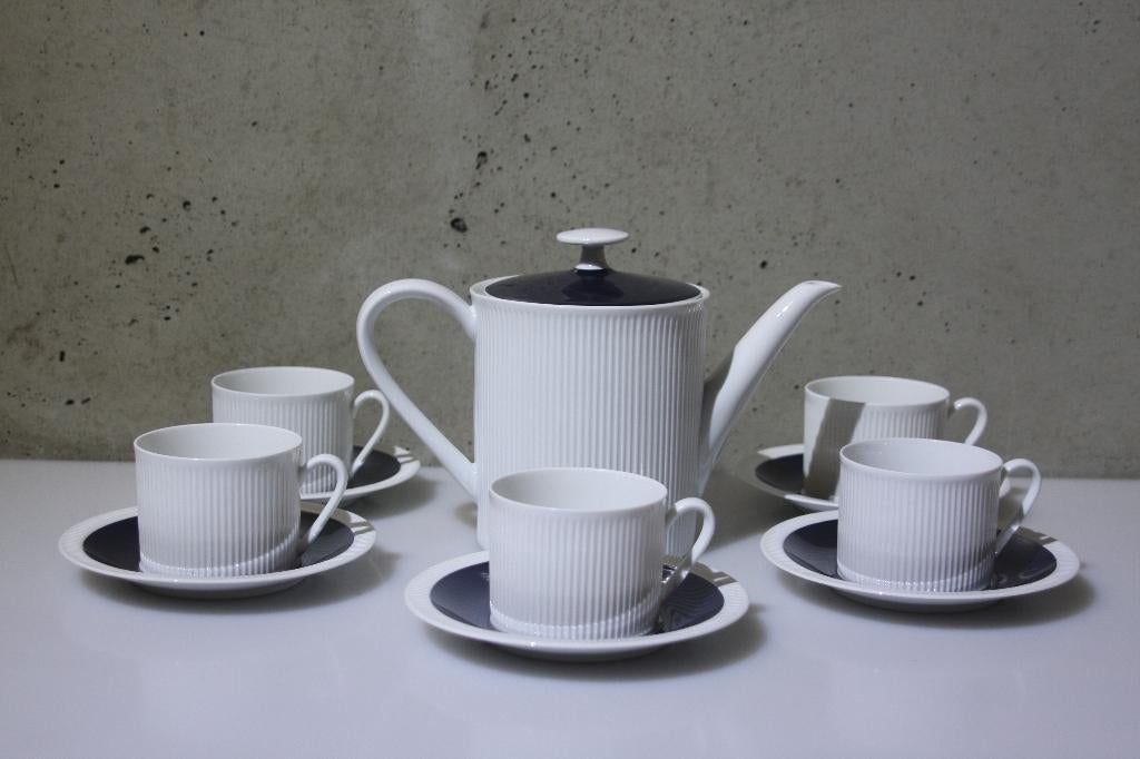 Arzberg Cannelee - Heinrich Löffelhardt - Theeservies - 1963, Ophalen of Verzenden, Zo goed als nieuw, Overige stijlen, Porselein