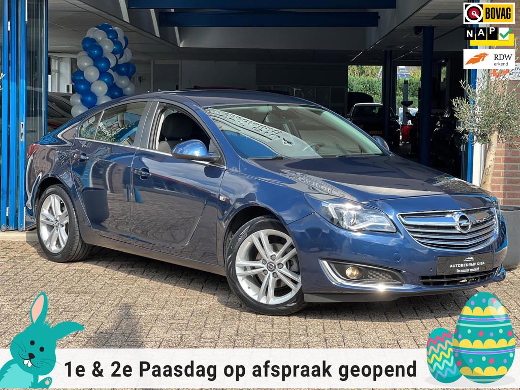 Opel Insignia 1.4 T EcoFLEX Business+ 2014 NAVI CLIMA NAP, Voorwielaandrijving, 4 cilinders, Lichtsensor, Blauw
