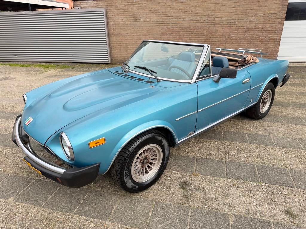 Fiat Spider 2000 H5 1979 Opknapper, Auto's, Fiat, Achterwielaandrijving, Overige modellen, 4 cilinders, Cabriolet