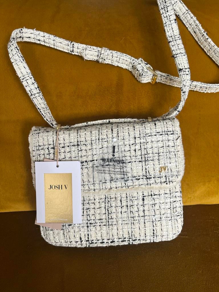Josh V handtas NIEUW, Ophalen of Verzenden, Nieuw, Wit, Handtas