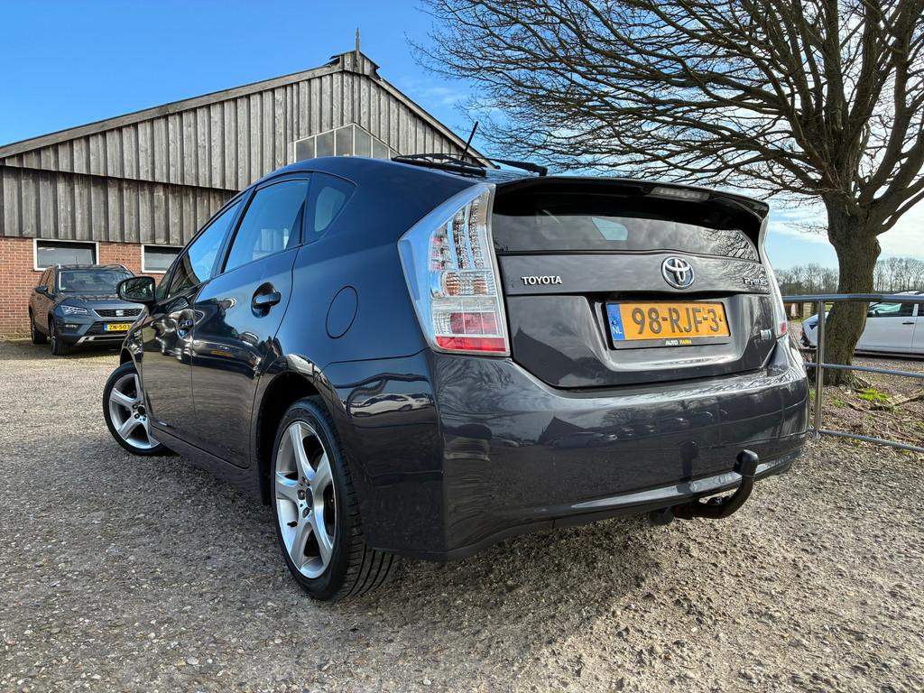 Toyota Prius 1.8 Executive Business |HUD + Cruise + Clima +, Stof, Gebruikt, Zwart, 4 cilinders