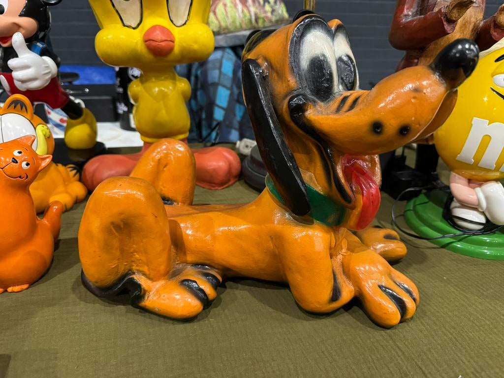 Beeld Pluto, Verzamelen, Disney, Ophalen of Verzenden, Goofy of Pluto, Zo goed als nieuw, Beeldje of Figuurtje