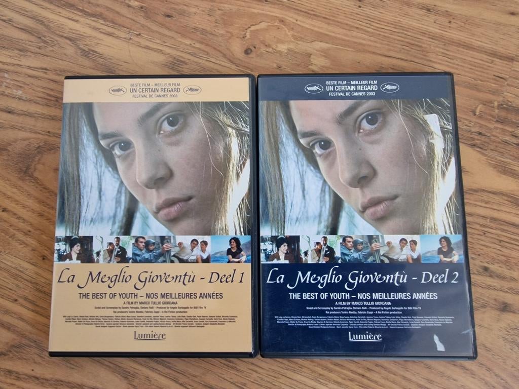 La Meglio Gioventù - Deel 1 & 2 (DVD Boxset), Boxset, Drama, Ophalen of Verzenden, Zo goed als nieuw