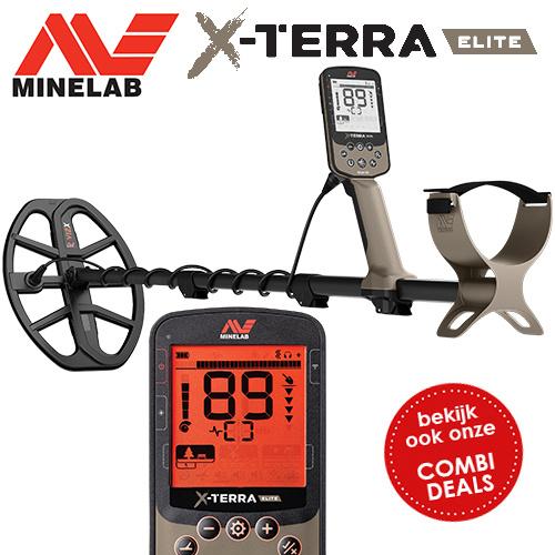 DETECTOR PLAZA: Minelab X-Terra Elite Multi-IQ en waterdicht, Meer dan 30 cm, Nieuw, Ophalen of Verzenden, Minelab