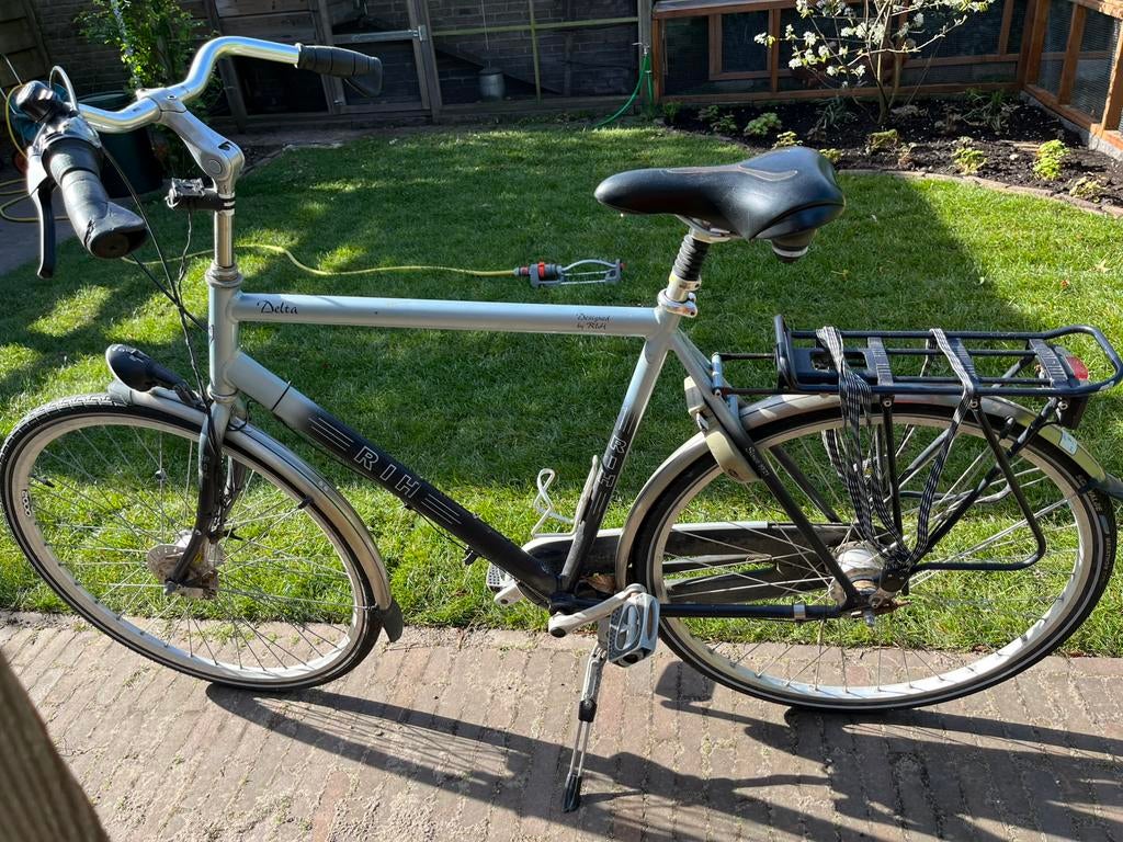 RIH herenfiets 60cm linkshandig, Gebruikt, Versnellingen, 57 tot 61 cm, Ophalen