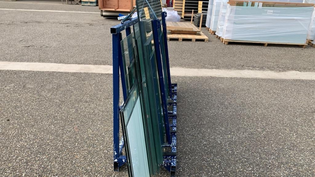 restant glas platen diversen maten, Doe-het-zelf en Verbouw, Isolatie en Afdichting, Overige materialen, Gebruikt, Minder dan 5 m²