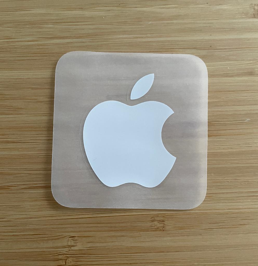 Echte Apple logo sticker, Verzenden, Nieuw, Bedrijf of Vereniging