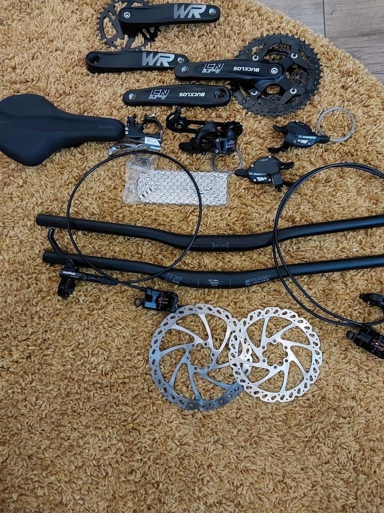 Mtb hoogwaardig passend groepset Sram X5, Fietsen en Brommers, Fietsen | Mountainbikes en ATB, Overige merken, 57 cm of meer, Hardtail