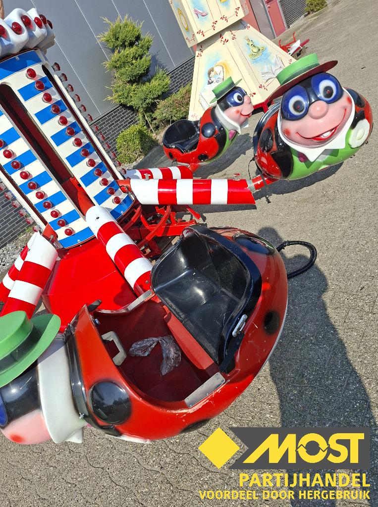 Clown Around vliegmolen, Ophalen, Zo goed als nieuw