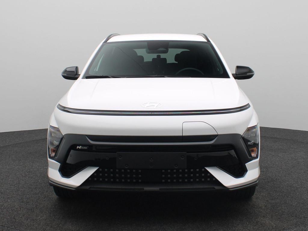 Hyundai Kona Electric N Line Business 64.8 kWh | Bose Audio, Stof, Met garantie (alle), Wit, Nieuw