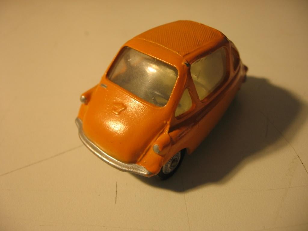 Corgi (233) Heinkel/Trojan Bubble Car (repaint), Ophalen of Verzenden, Gebruikt, Auto, Corgi