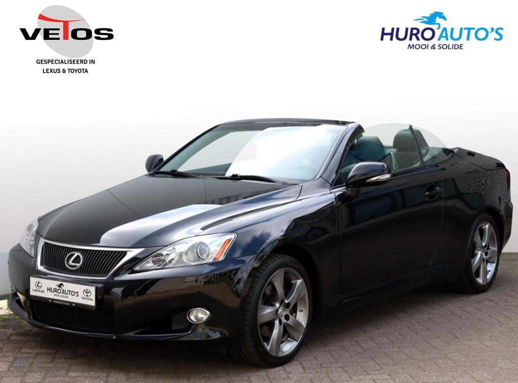 Lexus IS Cabriolet 250C Luxury | Leder | Navigatie | Stoelve, Auto's, Lexus, Bedrijf, Te koop, IS, ABS, Achteruitrijcamera, Airbags