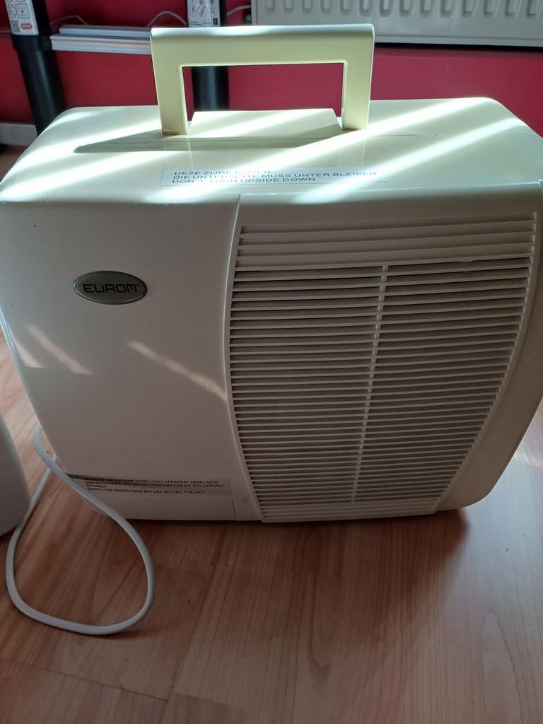 Eurom AC2401 mobiele split airco voor in caravan, Minder dan 60 m³, 3 snelheden of meer, Ophalen of Verzenden, Zo goed als nieuw