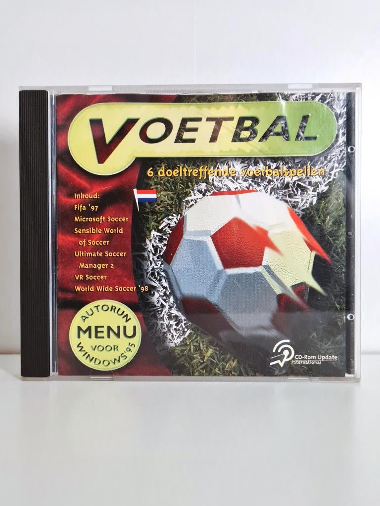 Voetbal - PC cdrom, 1 speler, Ophalen of Verzenden, Zo goed als nieuw, Vanaf 3 jaar