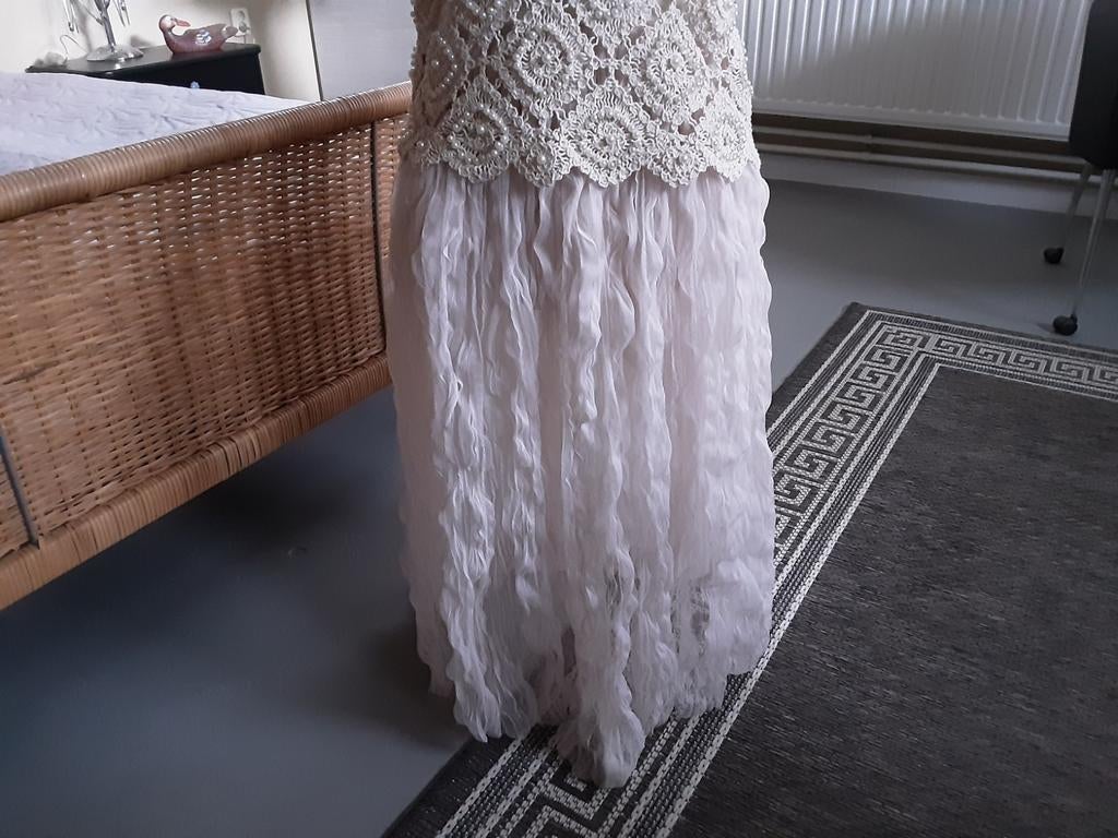 Schitterende tule maxi rok, Kleding | Dames, Rokken, Ophalen of Verzenden, Nieuw, Blauw, Onder de knie