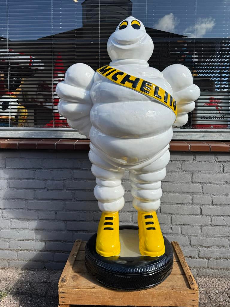 Grote Michelin Bibendum Beeld - Uniek Verzamelobject, Verzamelen, Ophalen, Reclamebord, ., Zo goed als nieuw