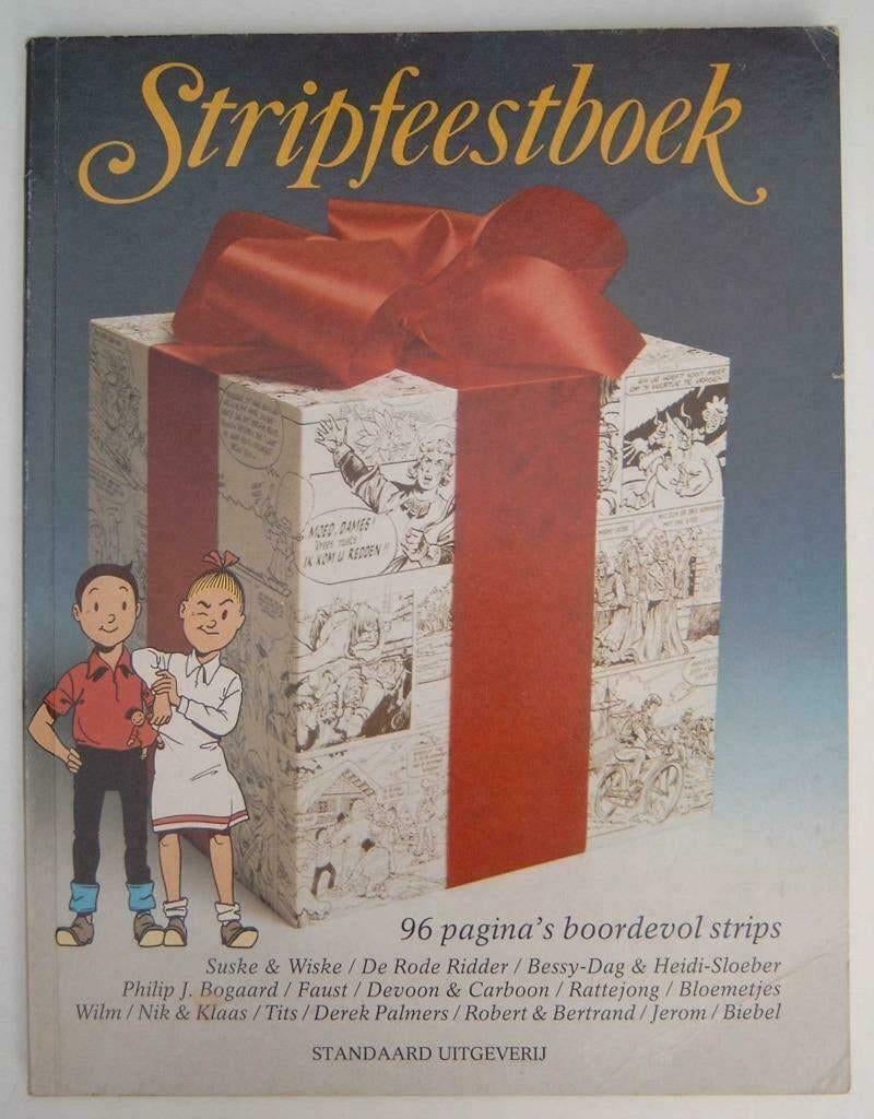 Stripfeestboek - Boordevol Strips 96 Pag! - W.Vandersteen, Boeken, Stripboeken, Diverse, Eén stripboek, Ophalen of Verzenden, Zo goed als nieuw