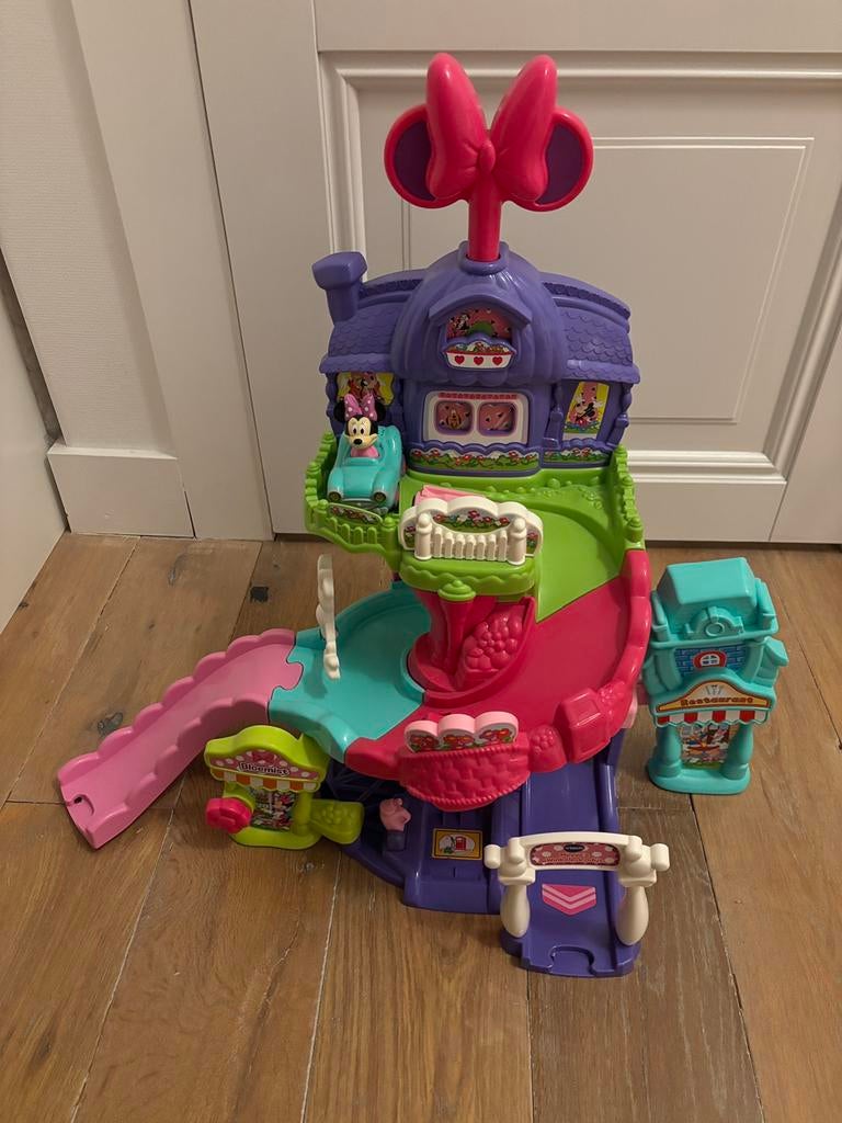 VTech Toet Toet Auto's Disney Minnie's Winkelparadijs, Ophalen of Verzenden, Zo goed als nieuw, 2 tot 4 jaar