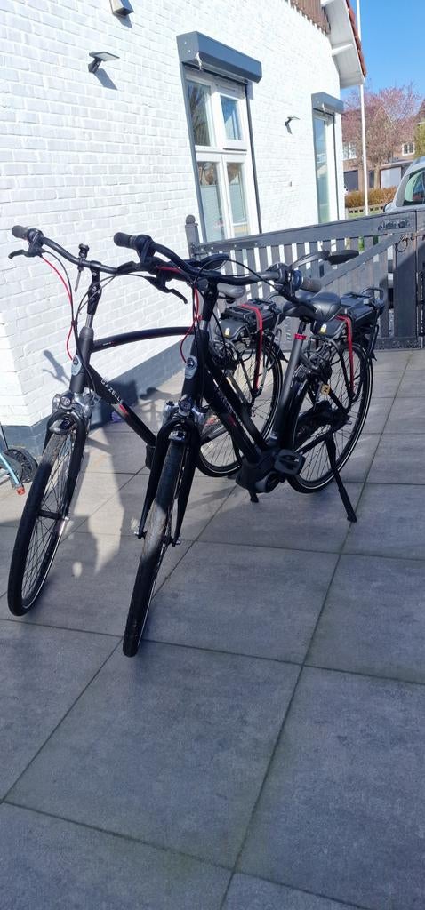Heren en dames gazelle ebike dames 53 heren 61 setprijs€2050, Fietsen en Brommers, Elektrische fietsen, 51 tot 55 cm, Ophalen of Verzenden