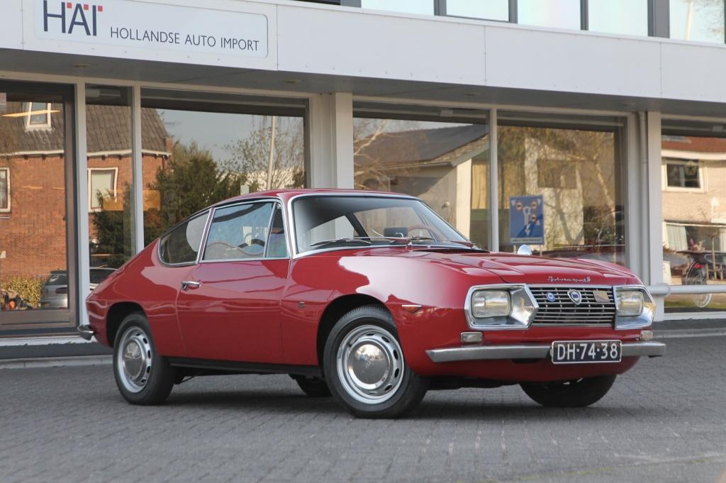 Lancia FULVIA SPORT 1.3 Zagato serie 1 (bj 1968), Lederen bekleding, Zwart, Overige carrosserieën, Leder