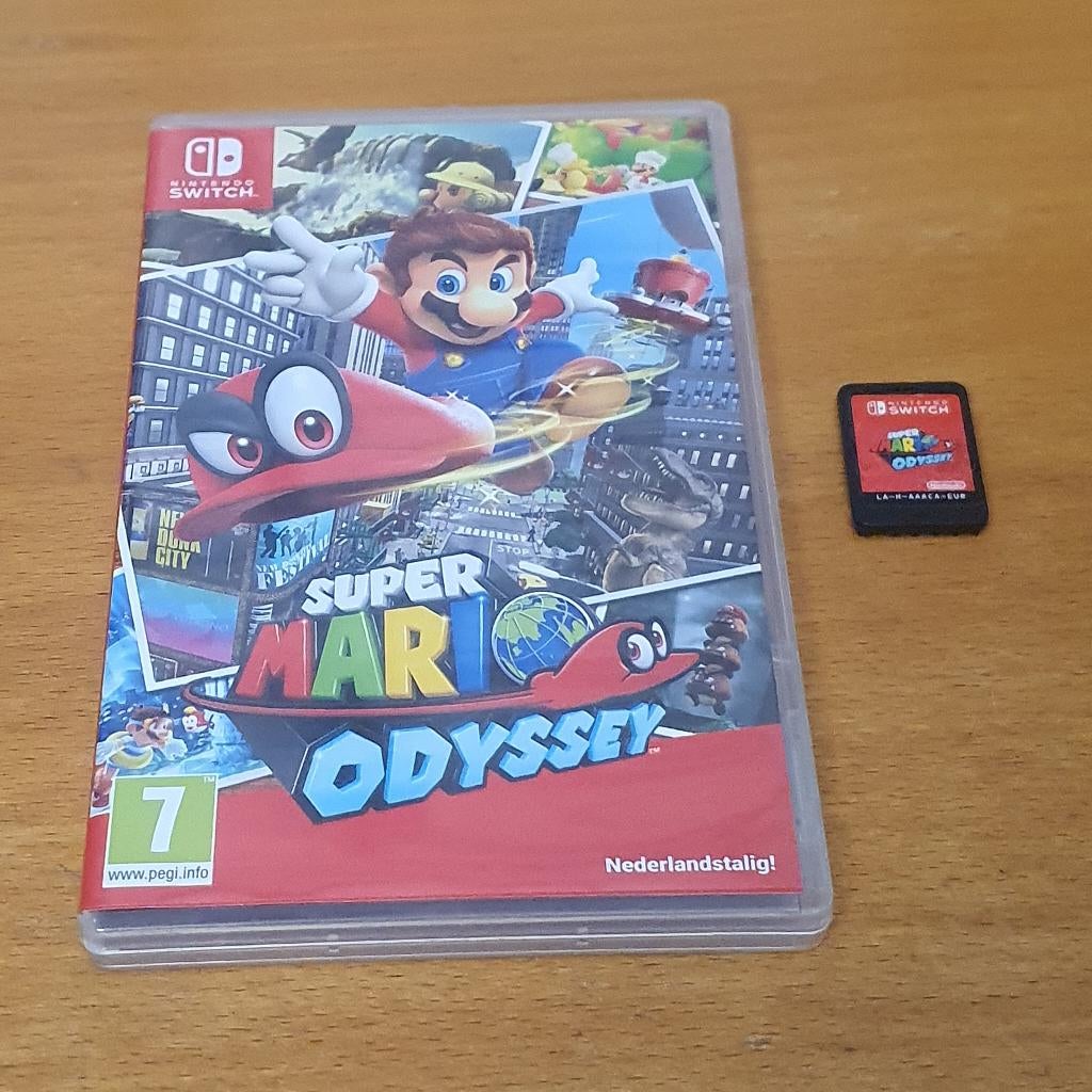 SWITCH | Super Mario Odyssey, Avontuur en Actie, Gebruikt, 2 spelers, Ophalen of Verzenden