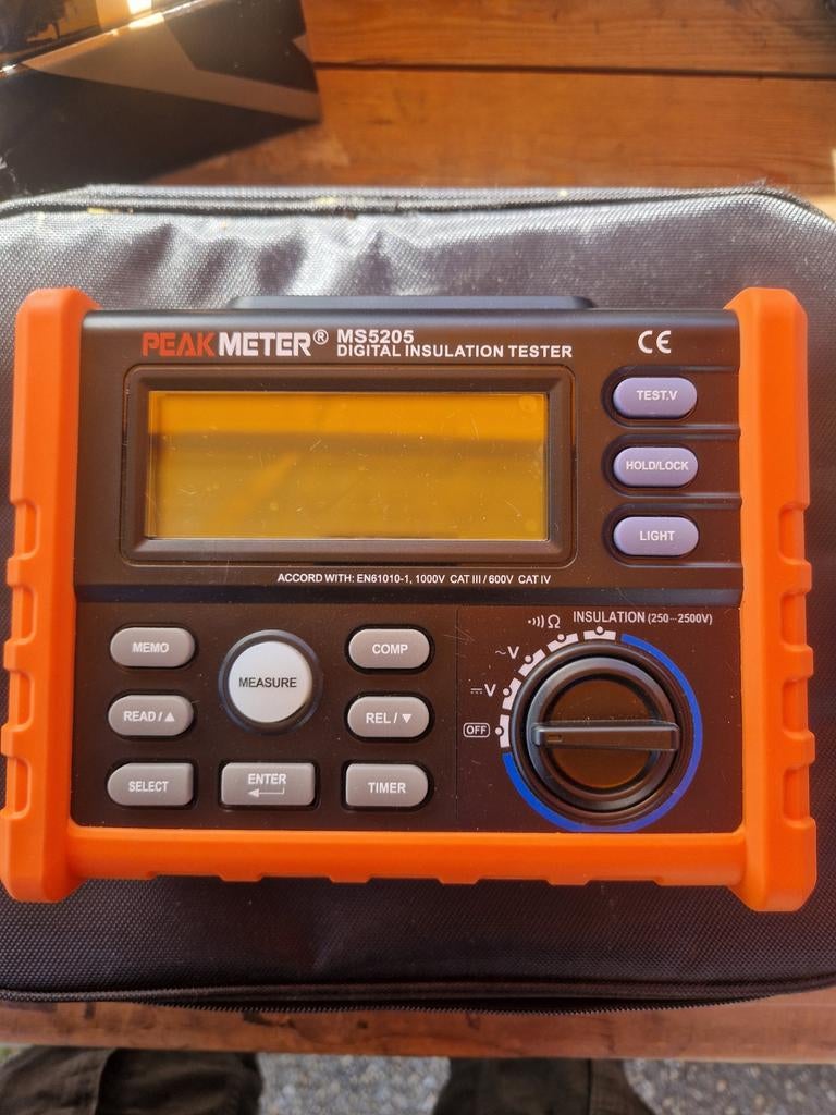 Digitale insulation Tester.  Nieuw, Ophalen of Verzenden, Nieuw