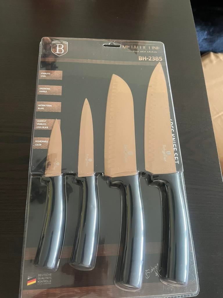 Messen set, Ophalen of Verzenden, Nieuw, Rvs of Chroom