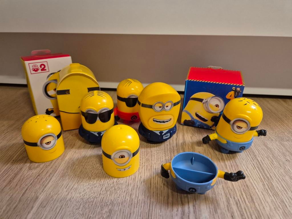 De minions McDonald's speeltjes, Ophalen of Verzenden