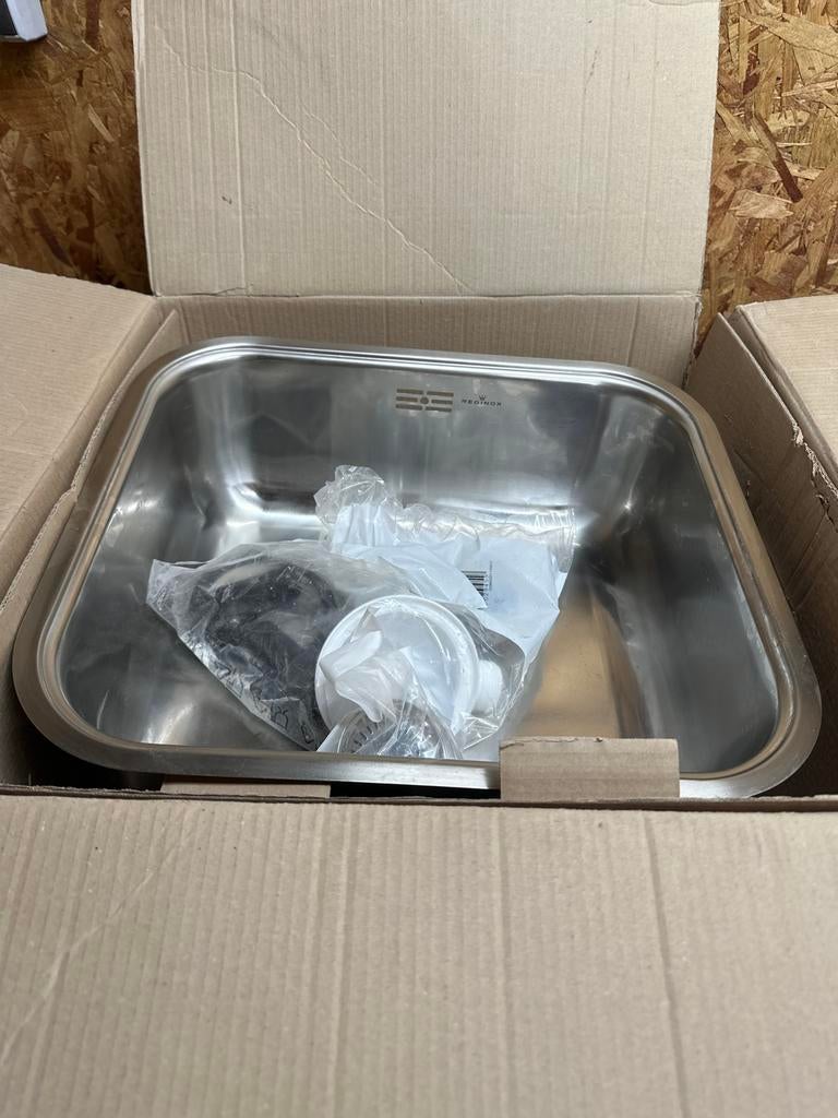 Reginox Colorado Comfort Spoelbak RVS - Nieuw in doos, Doe-het-zelf en Verbouw, Ophalen of Verzenden, Nieuw, Rvs, Overige typen