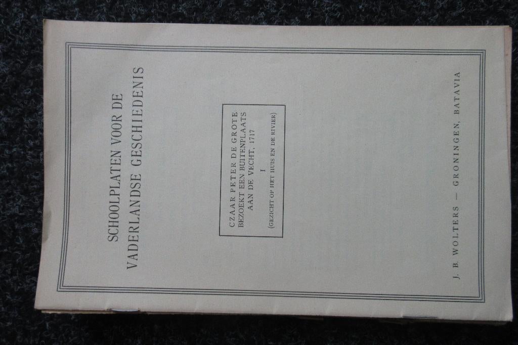 geschiedenis boekjes bij wandplaten, Antiek en Kunst, Antiek | Schoolplaten, Ophalen of Verzenden, Geschiedenis