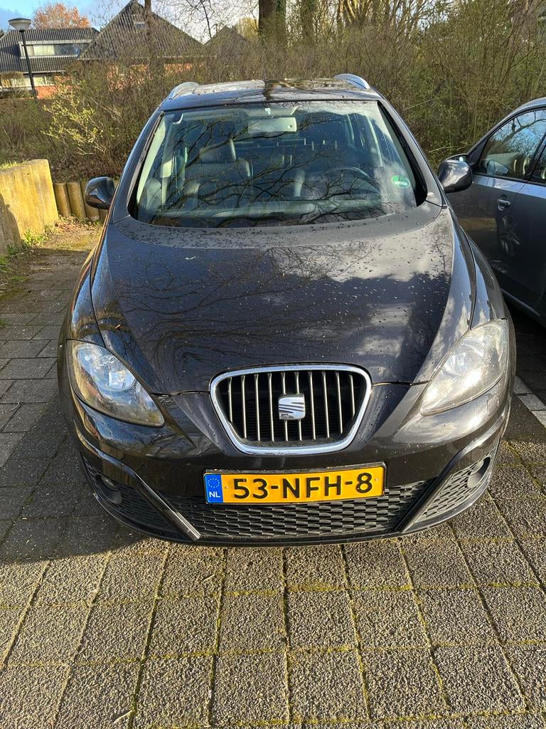 Seat Altea 2010 Zwart, Auto's, 160 pk, Zwart, Particulier, 750 kg