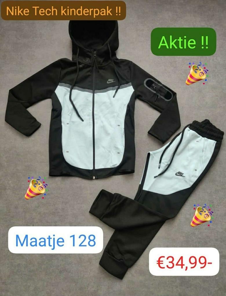 N!k€ T€¢h Kinderpakken, Kinderen en Baby's, Kinderkleding | Maat 128, Ophalen of Verzenden, Jongen of Meisje