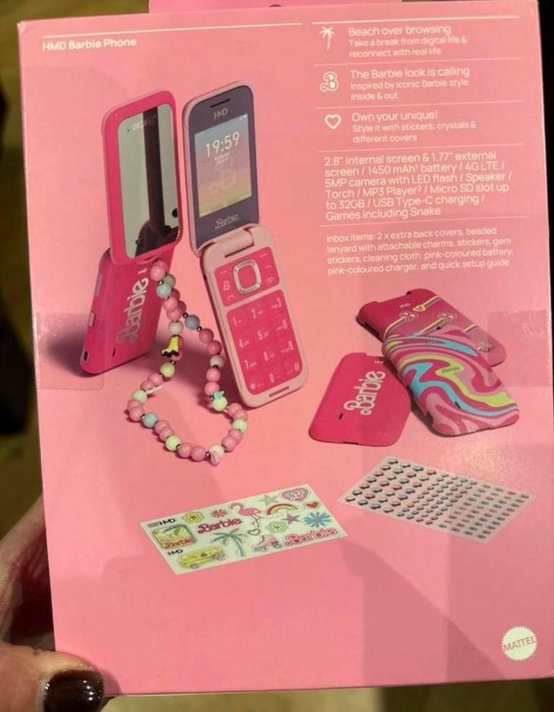 HMD Barbie Phone, Nieuw, Ophalen of Verzenden, Zonder simlock, Zonder abonnement