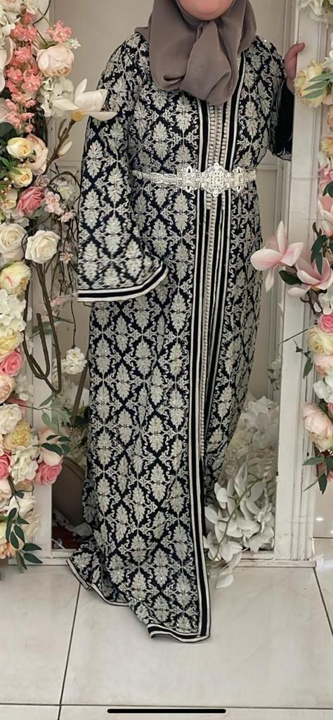 Prachtige takshita/ takchita/ marokkaanse jurk maat L/xl, Overige typen, Blauw, Maat 46/48 (XL) of groter, Ophalen of Verzenden