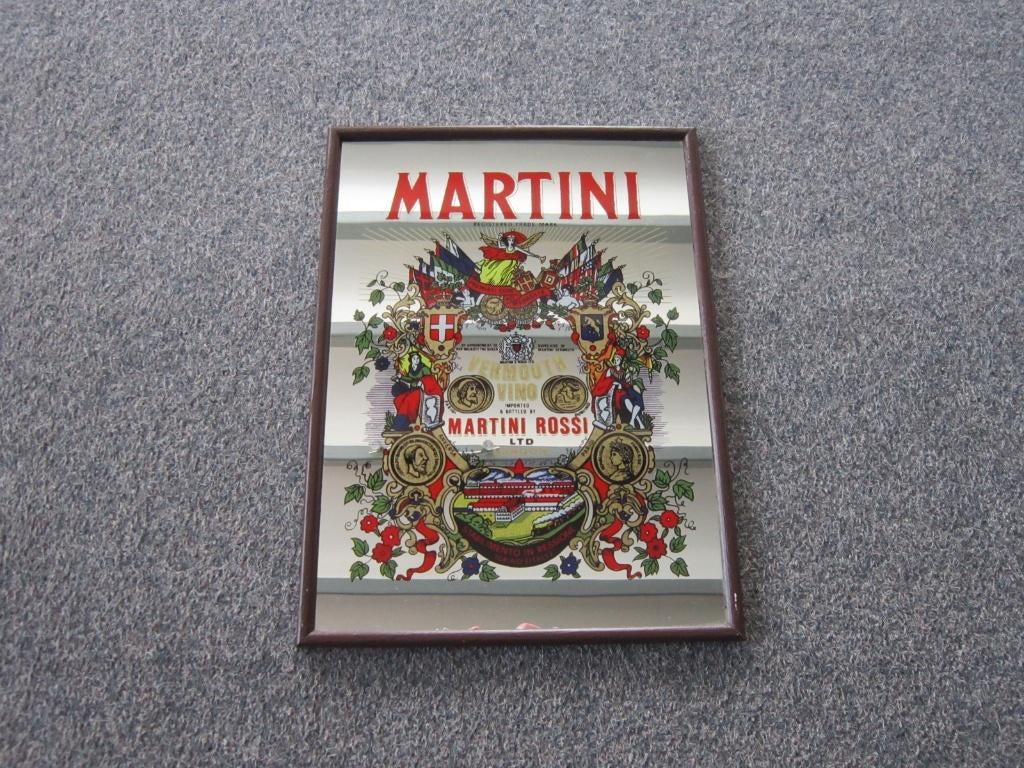 MARTINI VERMOUTH SPIEGEL, Ophalen, Zo goed als nieuw, Overige typen