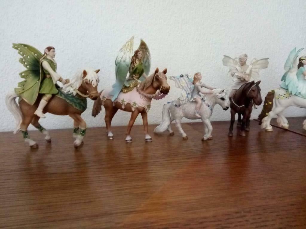 Schleich Elf met Paard, Ophalen of Verzenden, Zo goed als nieuw, Jongen of Meisje